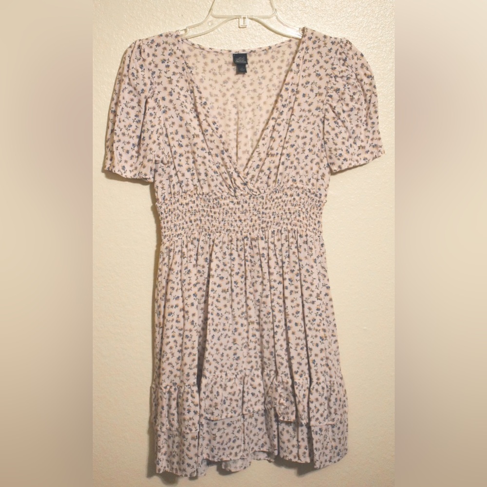 White Floral Dress